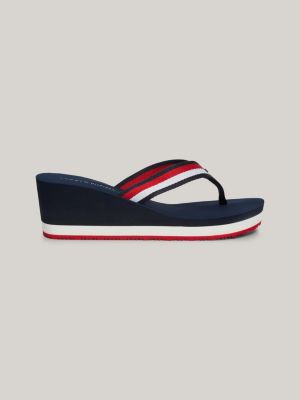 Espadrille compensée clearance femme tommy hilfiger