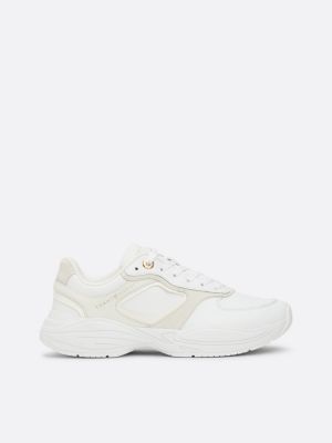 zapatillas deportivas con suela gruesa white de mujeres tommy hilfiger