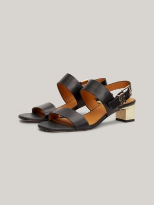 tommy hilfiger leder sandalen damen