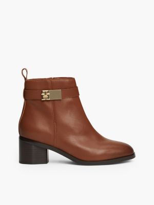 Bottes pour Femme en Cuir en Daim et Plus Tommy Hilfiger FR