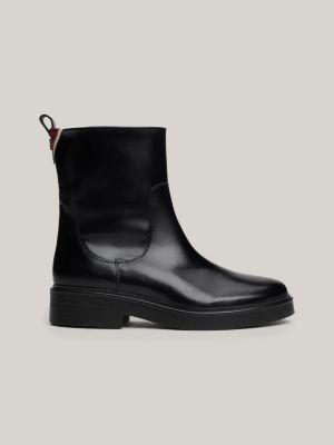 Bottines pour Femme en Cuir a Talon et Plus Tommy Hilfiger FR