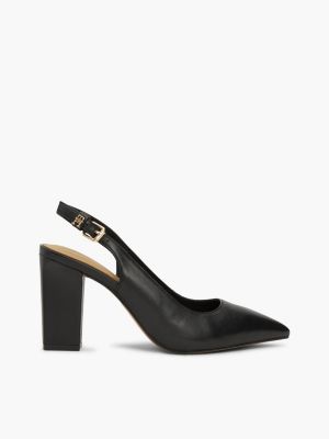 Black block heel shoes uk online