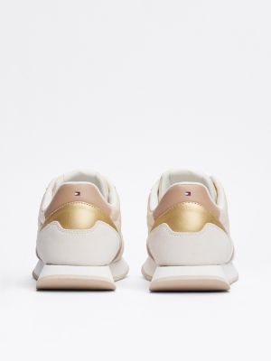 kolorowy buty sportowe essential z kontrastową wstawką dla kobiety - tommy hilfiger