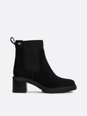 Chelsea boots womens heel best sale