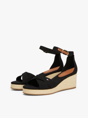 multi crossover strap wedge espadrilles for women tommy hilfiger