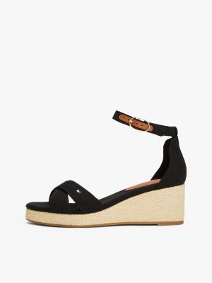 multi crossover strap wedge espadrilles for women tommy hilfiger