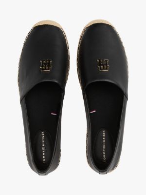 multi espadrille aus leder für damen - tommy hilfiger