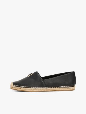 multi espadrille aus leder für damen - tommy hilfiger