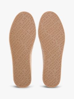 Flag Embroidery Canvas Espadrilles — Beige 5