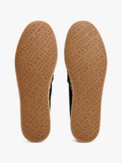 Flag Embroidery Canvas Espadrilles — Black 5
