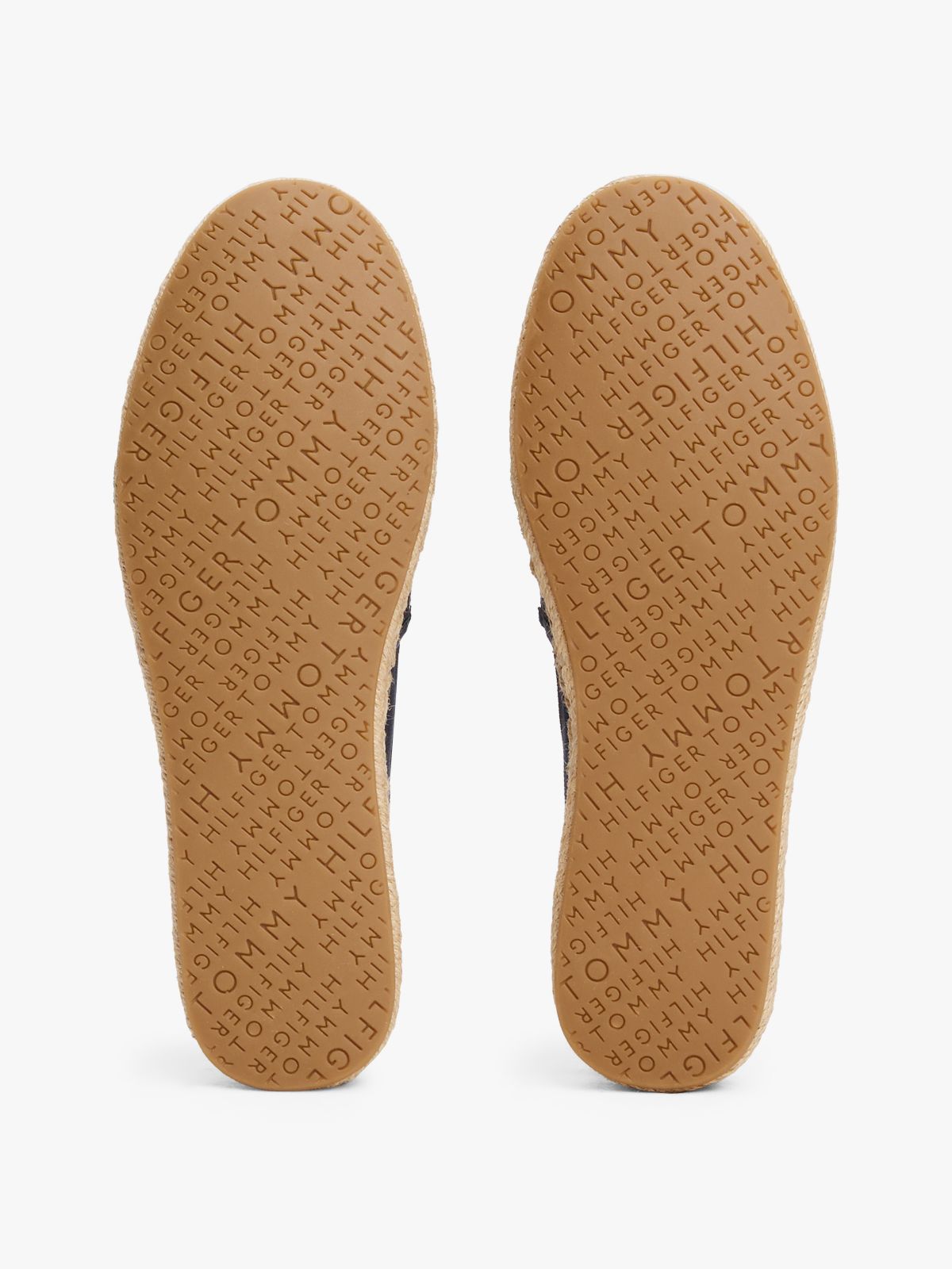 Flag Embroidery Canvas Espadrilles — Blue