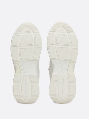 zapatillas deportivas con suela gruesa blanco de mujeres tommy hilfiger