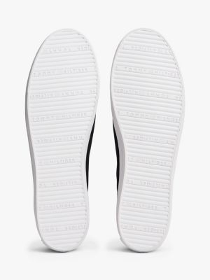 multi slip-on sneaker aus canvas für damen - tommy hilfiger