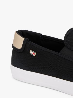 multi slip-on sneaker aus canvas für damen - tommy hilfiger