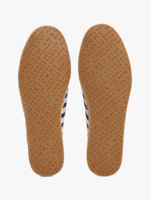 multi gestreifte espadrilles für damen - tommy hilfiger