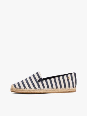 kolorowy espadryle w paski dla kobiety - tommy hilfiger