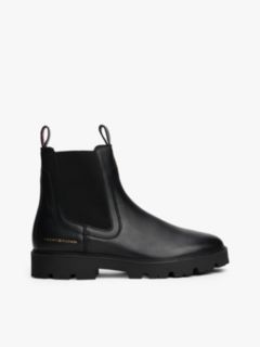 Leather Chelsea Boots — Black 1