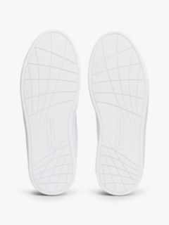 Leather Court Trainers — White 5