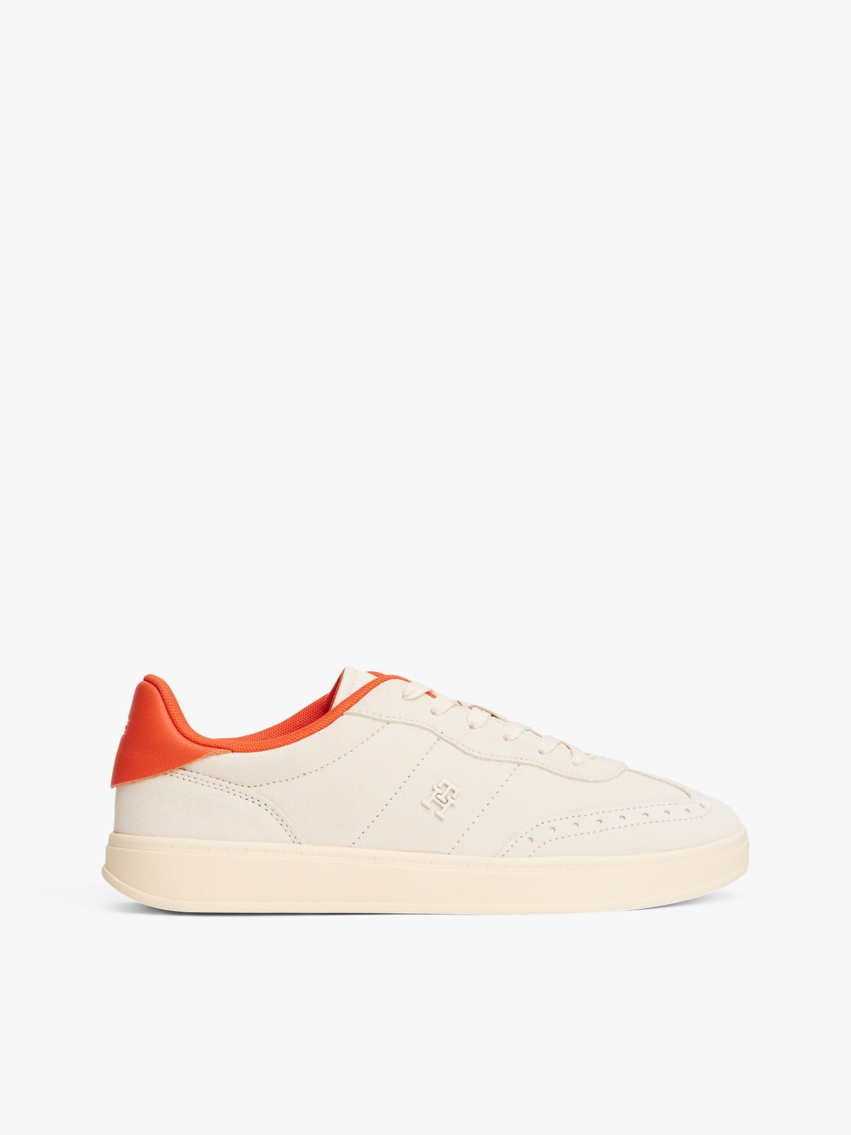 Heritage Suede Trainers — Beige