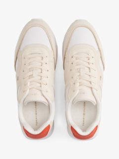 Suede TH Monogram Trainers — Beige 3