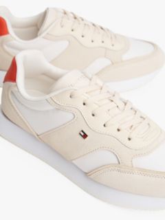 Suede TH Monogram Trainers — Beige 6