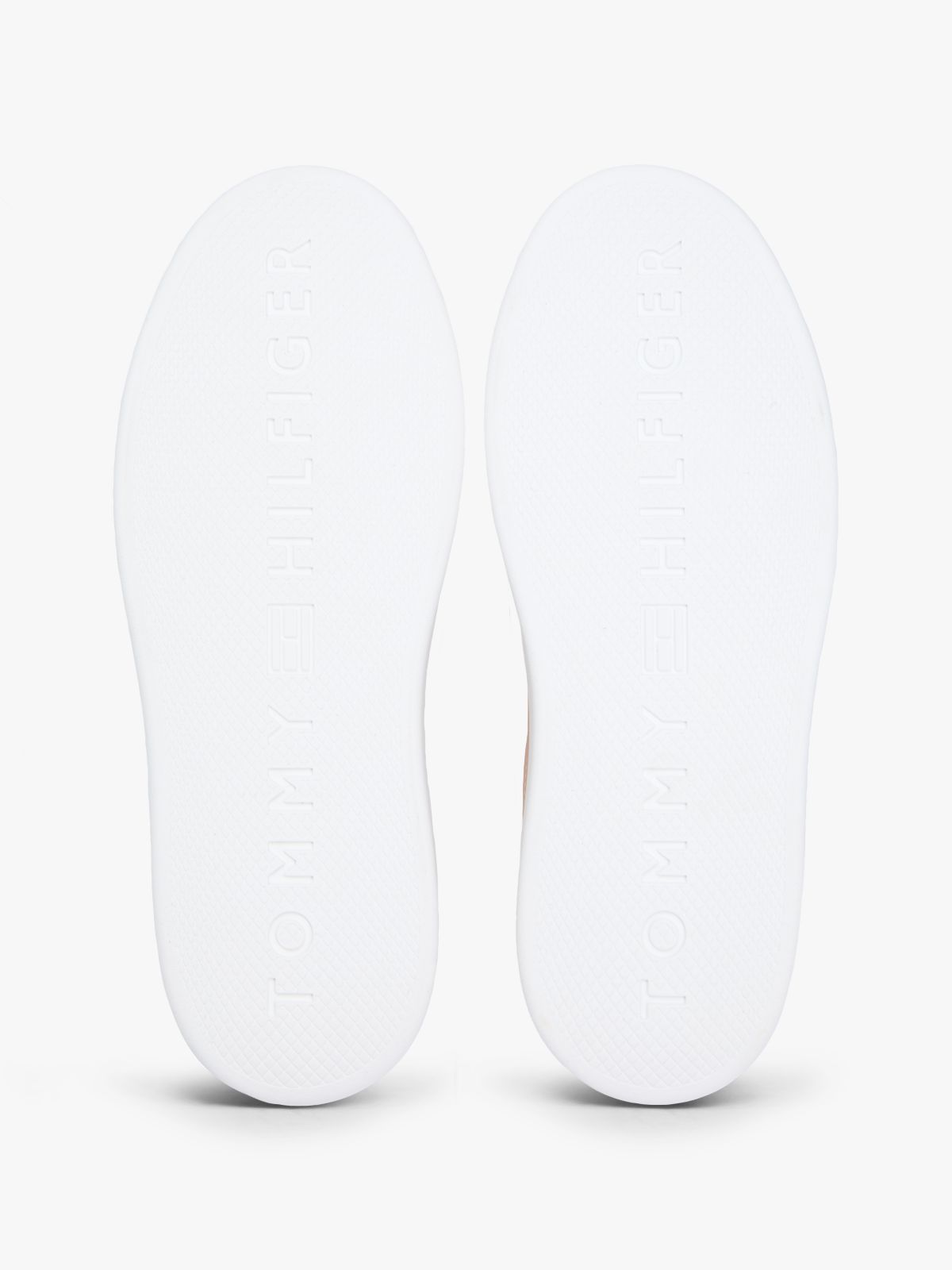 Lightweight Leather Cupsole Court Trainers — Pink