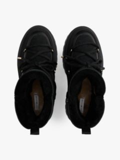 Leather TH Monogram Cleat Snow Boots — Black 3