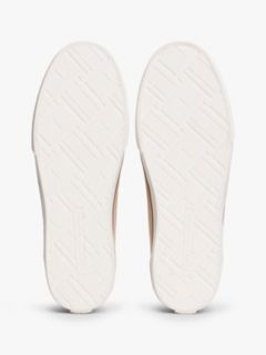 Leather TH Monogram Lace-Up Trainers — Pink 5