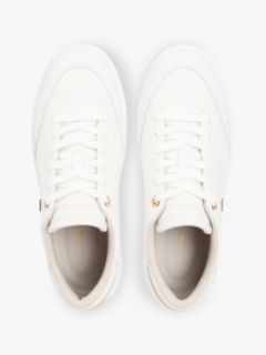 Leather TH Monogram Cupsole Trainers — White 3