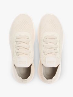 Knit Lightweight Mono-Sock Slip-On Trainers — Beige 3