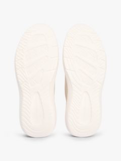 Knit Lightweight Mono-Sock Slip-On Trainers — Beige 5