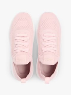 Knit Lightweight Mono-Sock Slip-On Trainers — Pink 3
