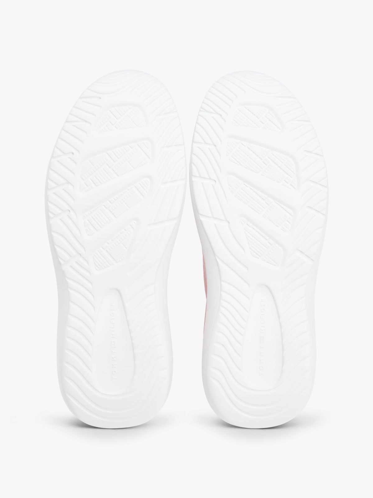 Knit Lightweight Mono-Sock Slip-On Trainers — Pink