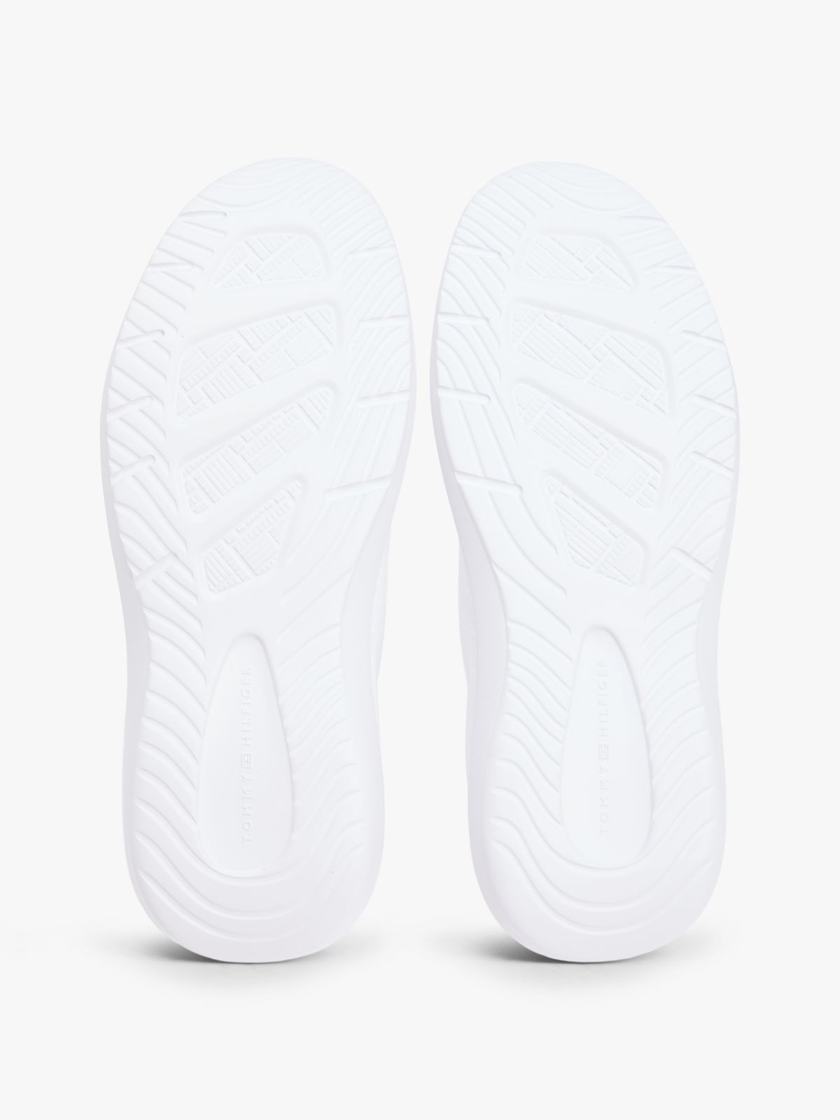 Knit Lightweight Mono-Sock Slip-On Trainers — White