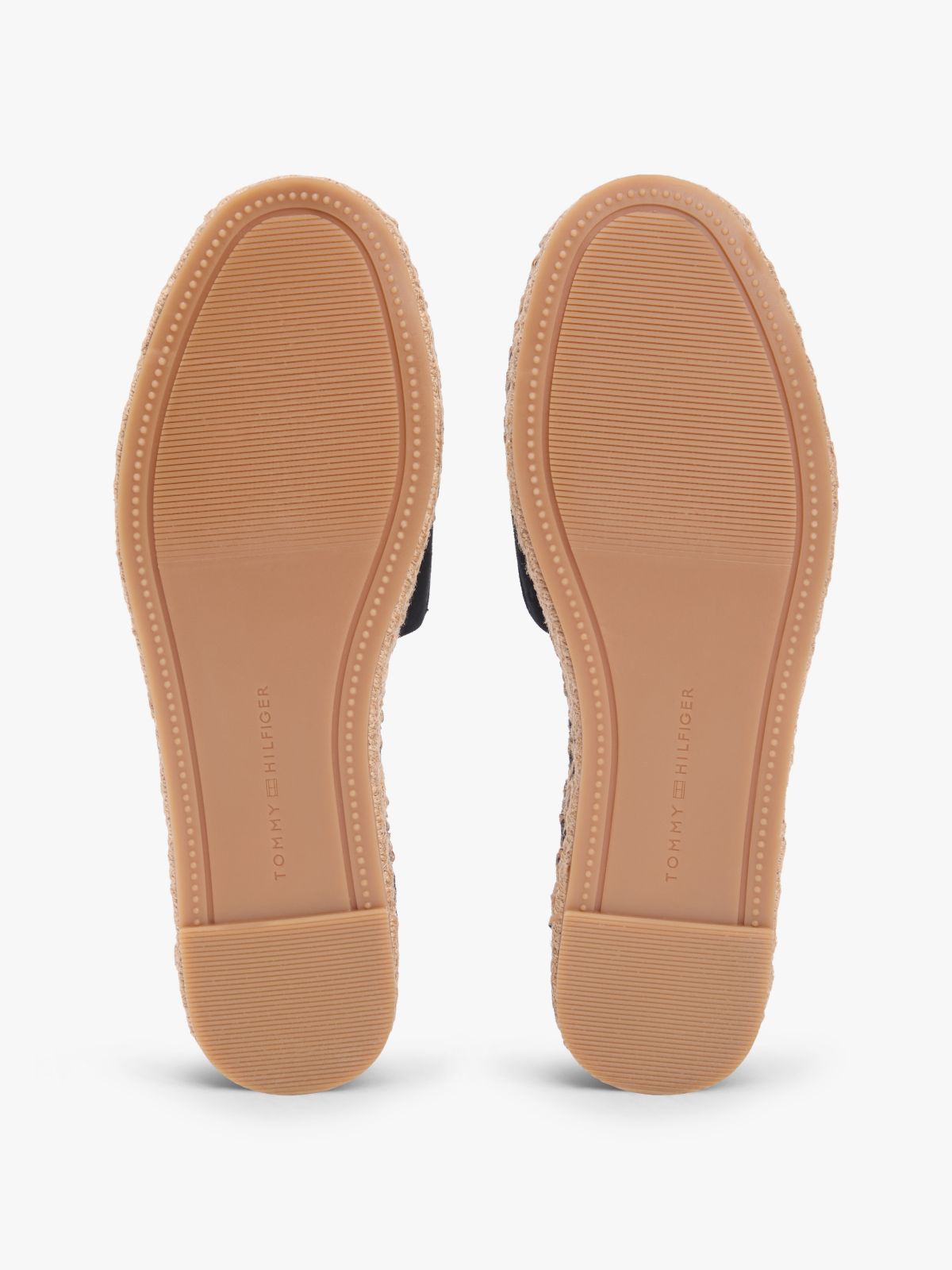 Suede Ankle Strap Platform Espadrilles — Black