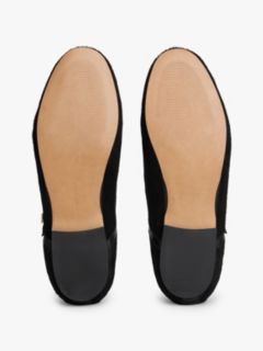 Leather Mary Jane Ballerinas — Black 5