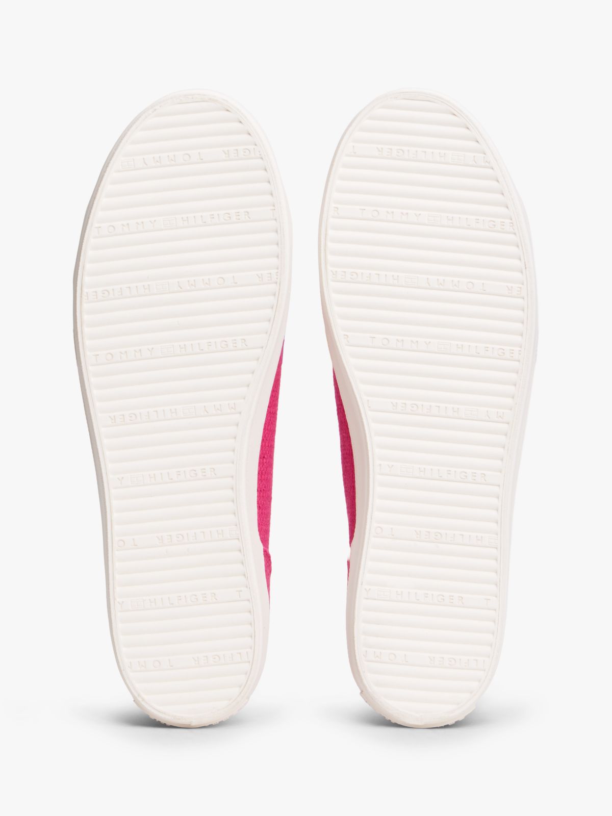 TH Monogram Textured Trainers — Pink