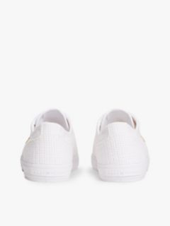 TH Monogram Textured Trainers — White 4