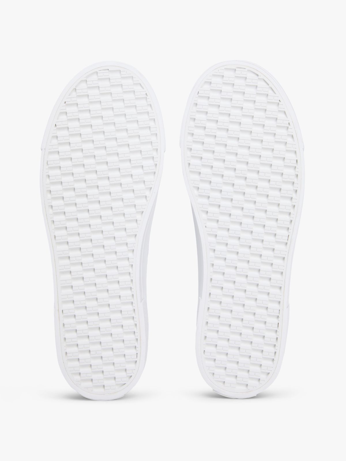 Washed Canvas Platform Trainers — Blue