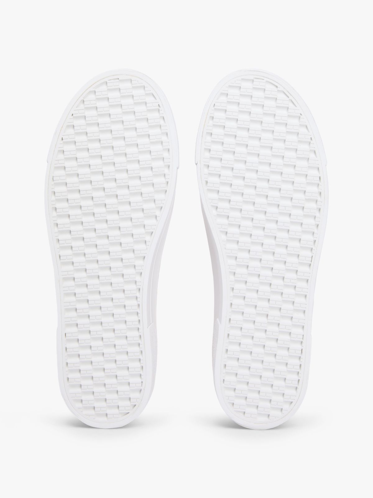 Washed Canvas Platform Trainers — Pink