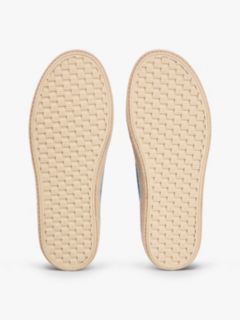 TH Monogram Canvas Rope Platform Trainers — Blue 5