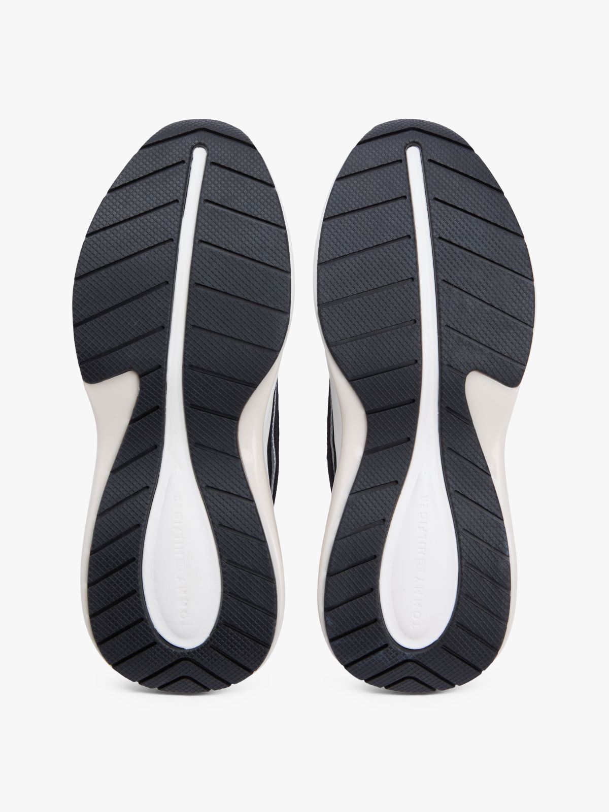 Suede Chunky Lace-Up Trainers — Black