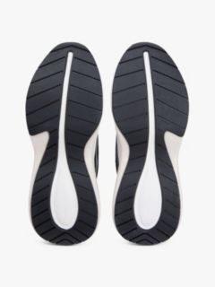 Suede Chunky Lace-Up Trainers — Black 5