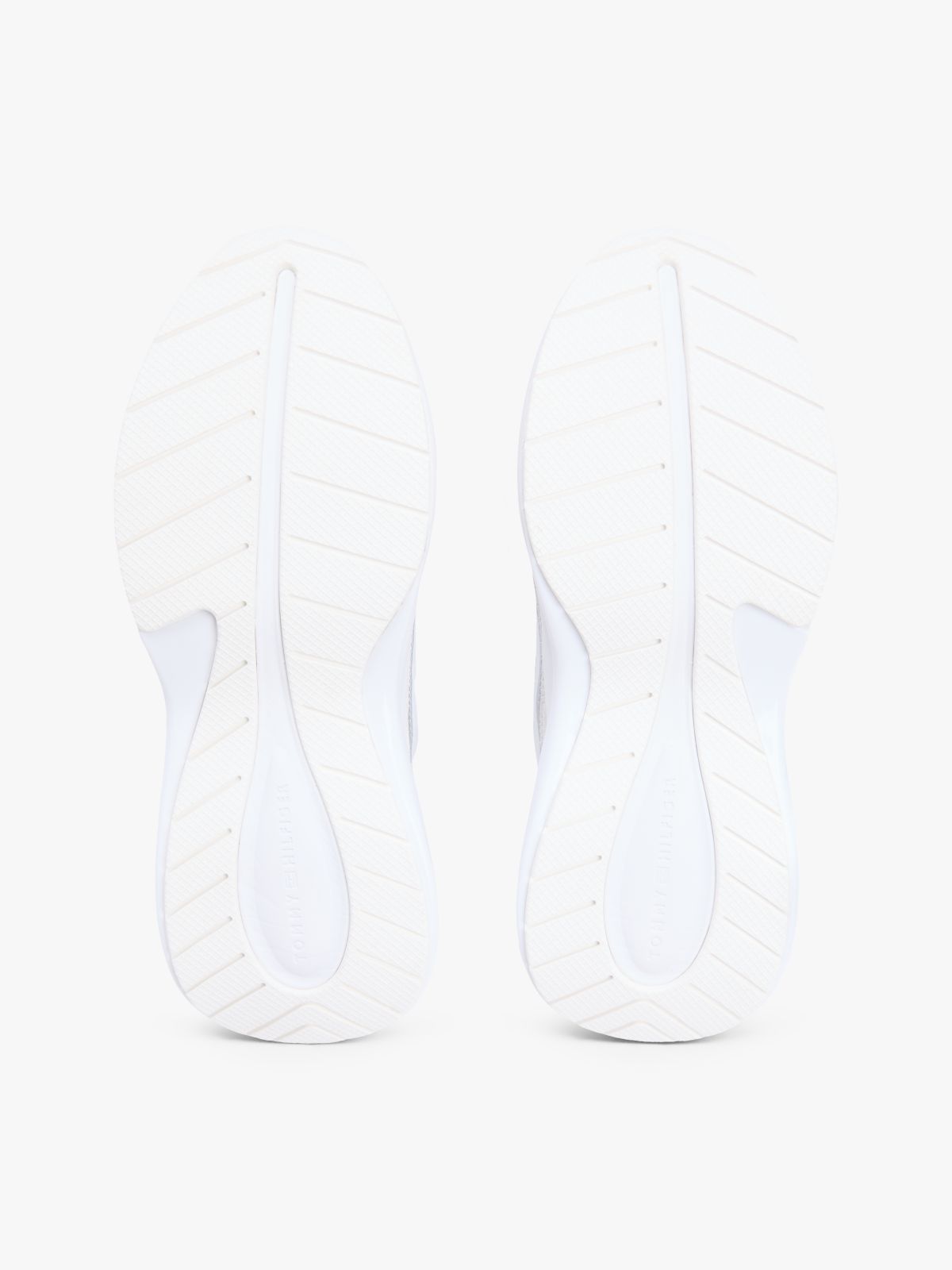 Suede Chunky Lace-Up Trainers — White