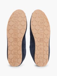 TH Monogram Suede Low Profile Trainers — Blue 5