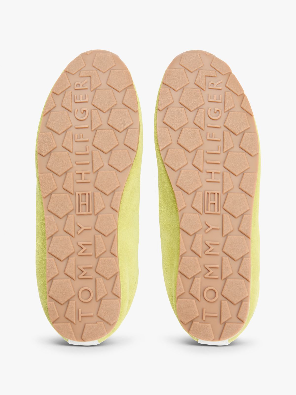 TH Monogram Suede Low Profile Trainers — Green