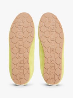 TH Monogram Suede Low Profile Trainers — Green 5