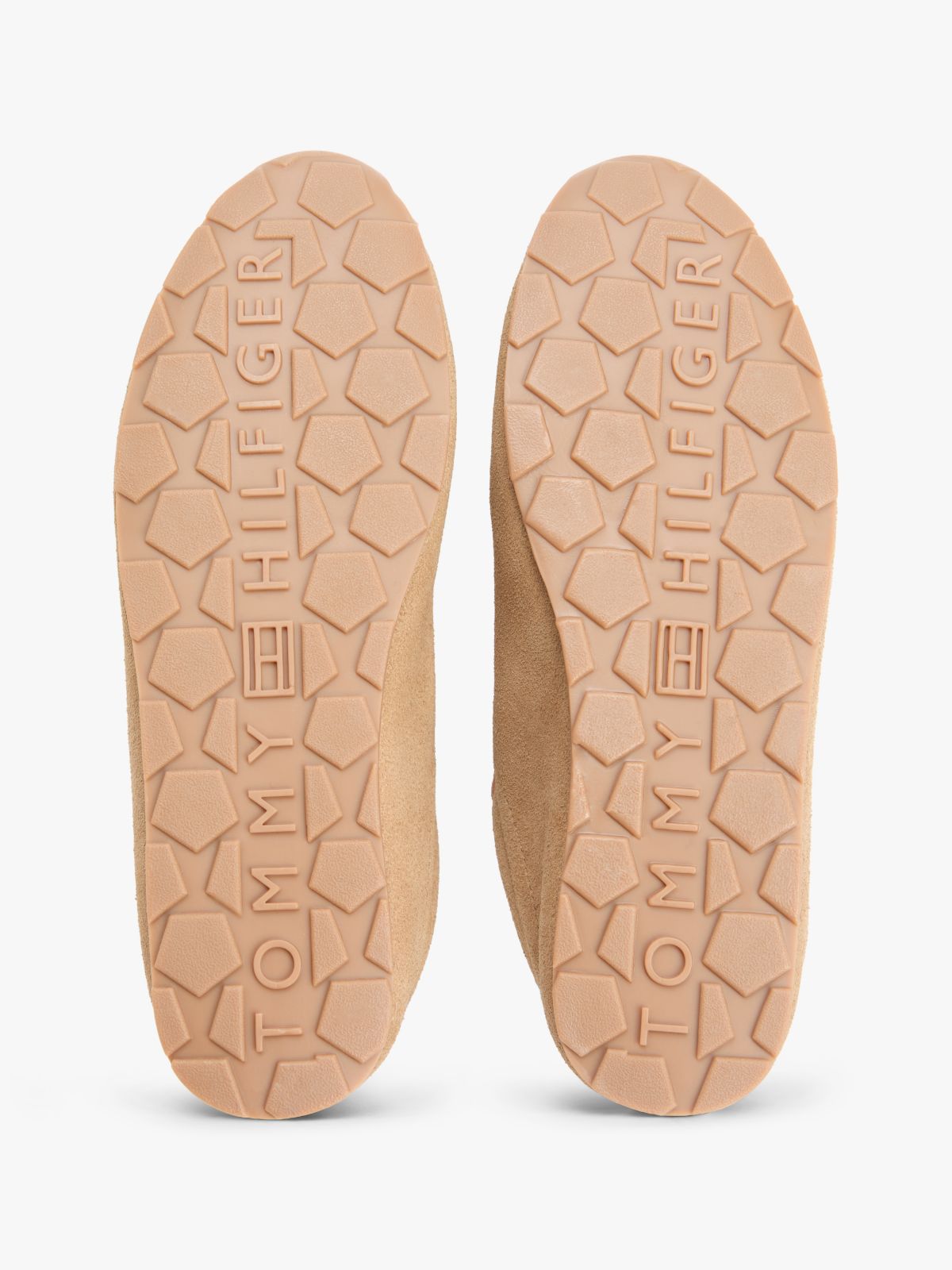 TH Monogram Suede Low Profile Trainers — Khaki