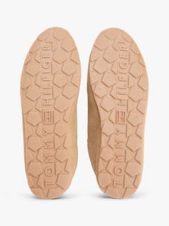 TH Monogram Suede Low Profile Trainers — Khaki 5
