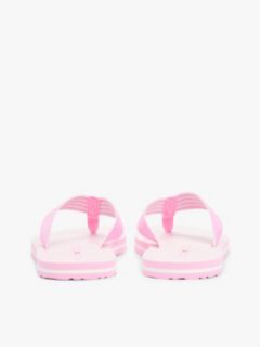 Webbing Strap Ithaca Stripe Flip-Flops — Pink 4